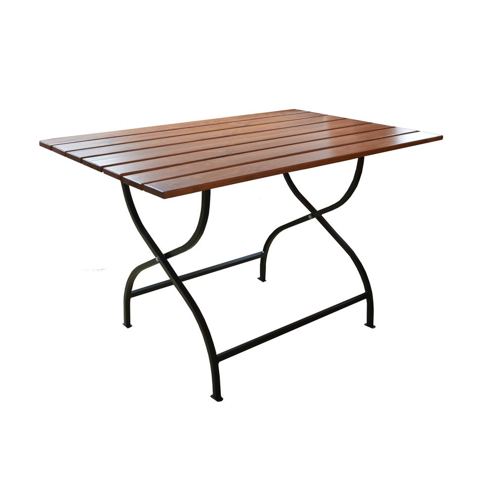 Rojaplast Weekend Fenyőfából Készült Összecsukható Kerti Asztal, 120 Cm ()